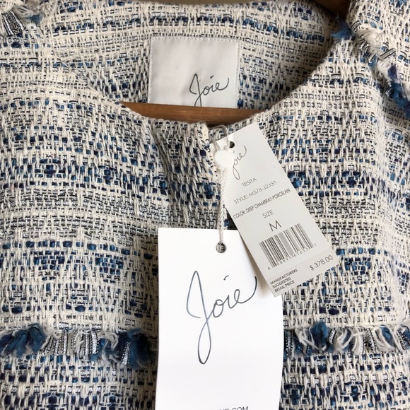 NWT Joie Tweed Blazer - Picture 5 of 5
